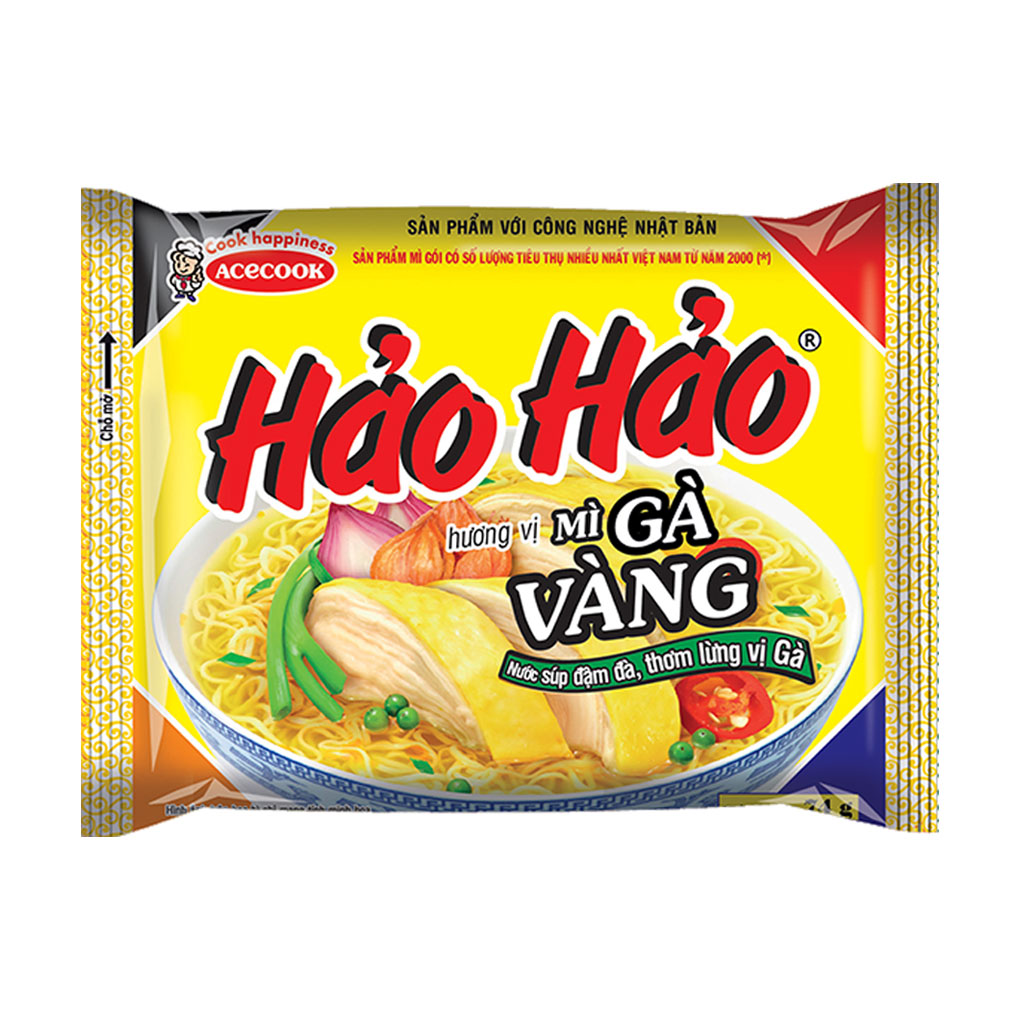 Thùng 30 gói mì Hảo Hảo vị gà vàng