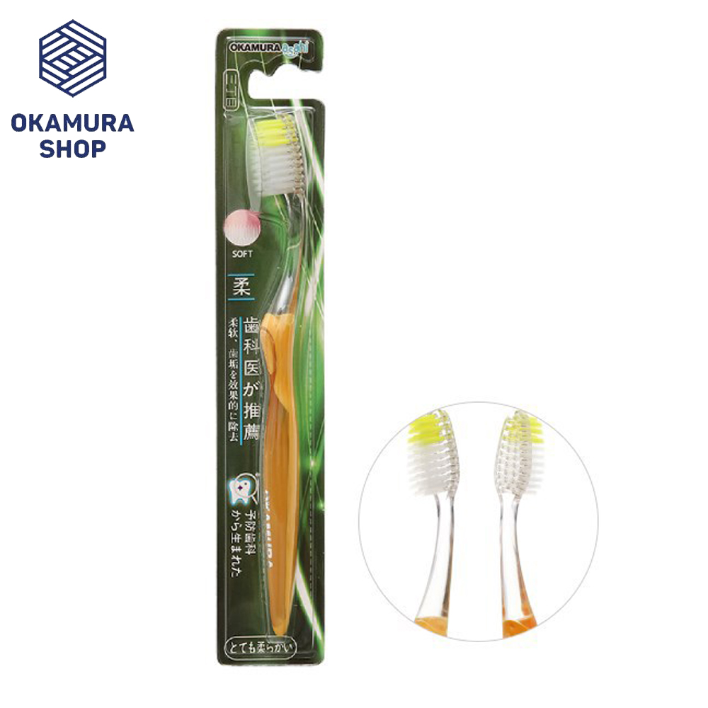 [HCM]Bàn chải đánh răng Okamura chất lượng Nhật Bản