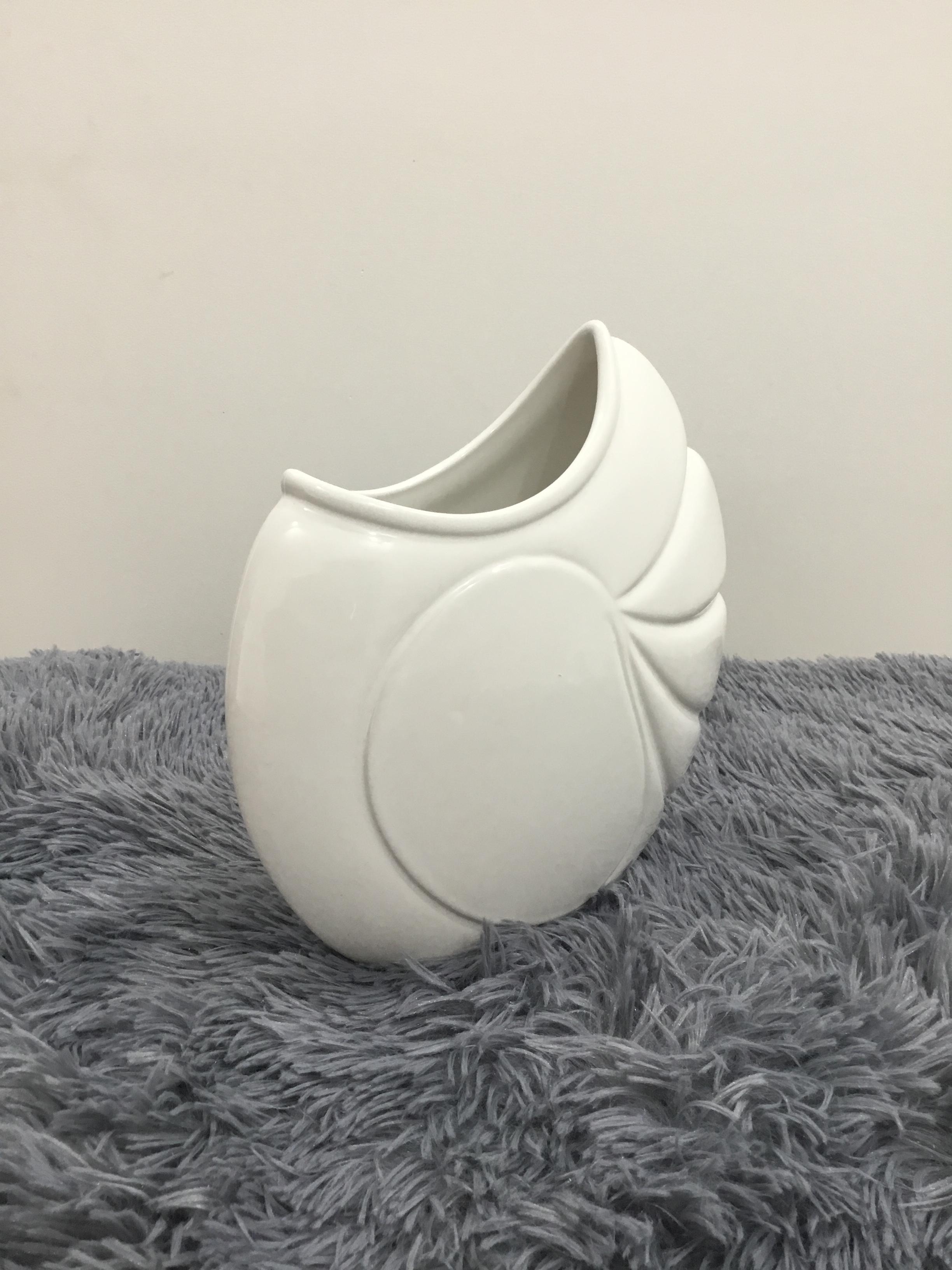 BÌNH HOA KHUYẾT 23 CM - GỐM SỨ CƯỜNG PHÁT