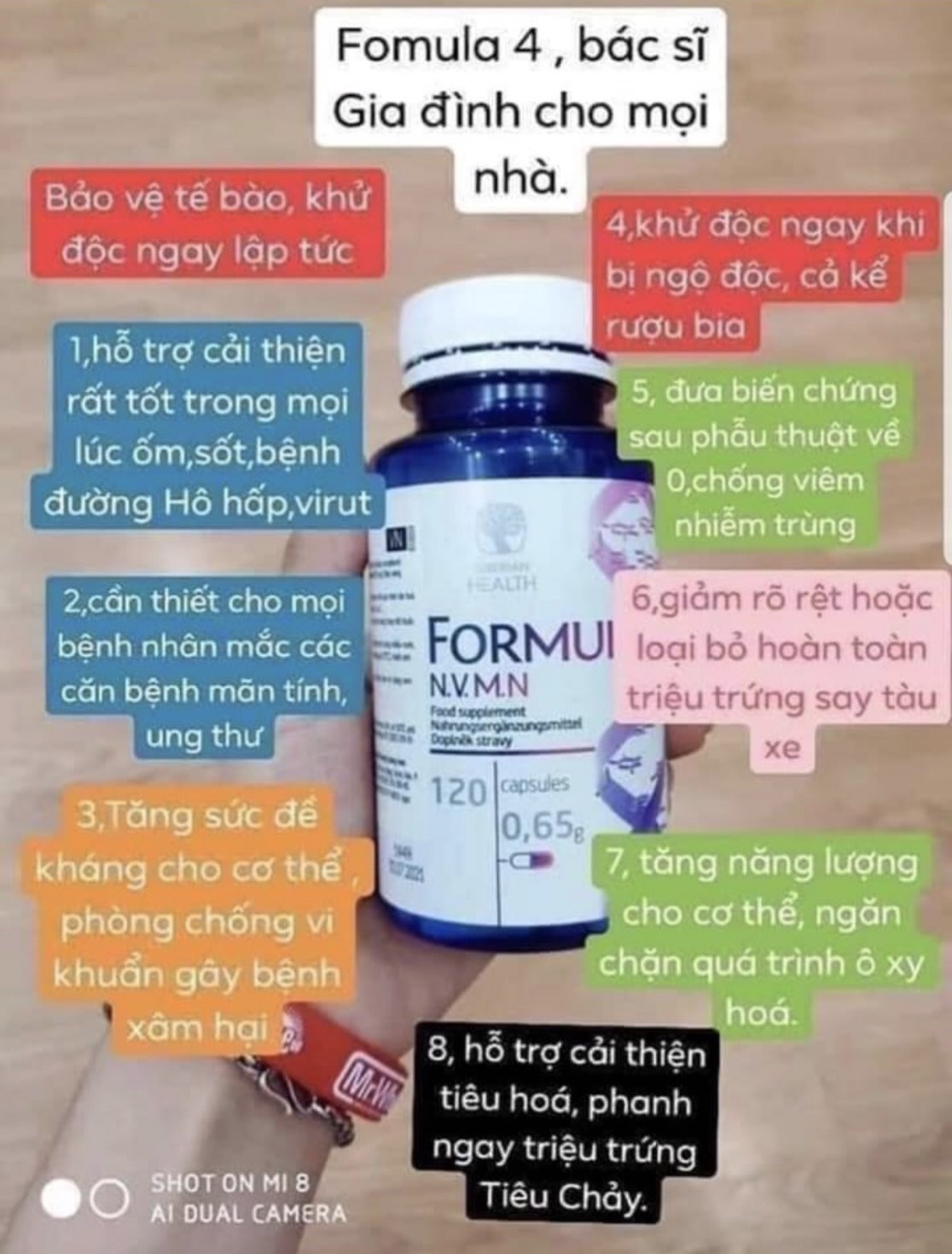 Thực phẩm bảo vệ sức khỏe Novomin