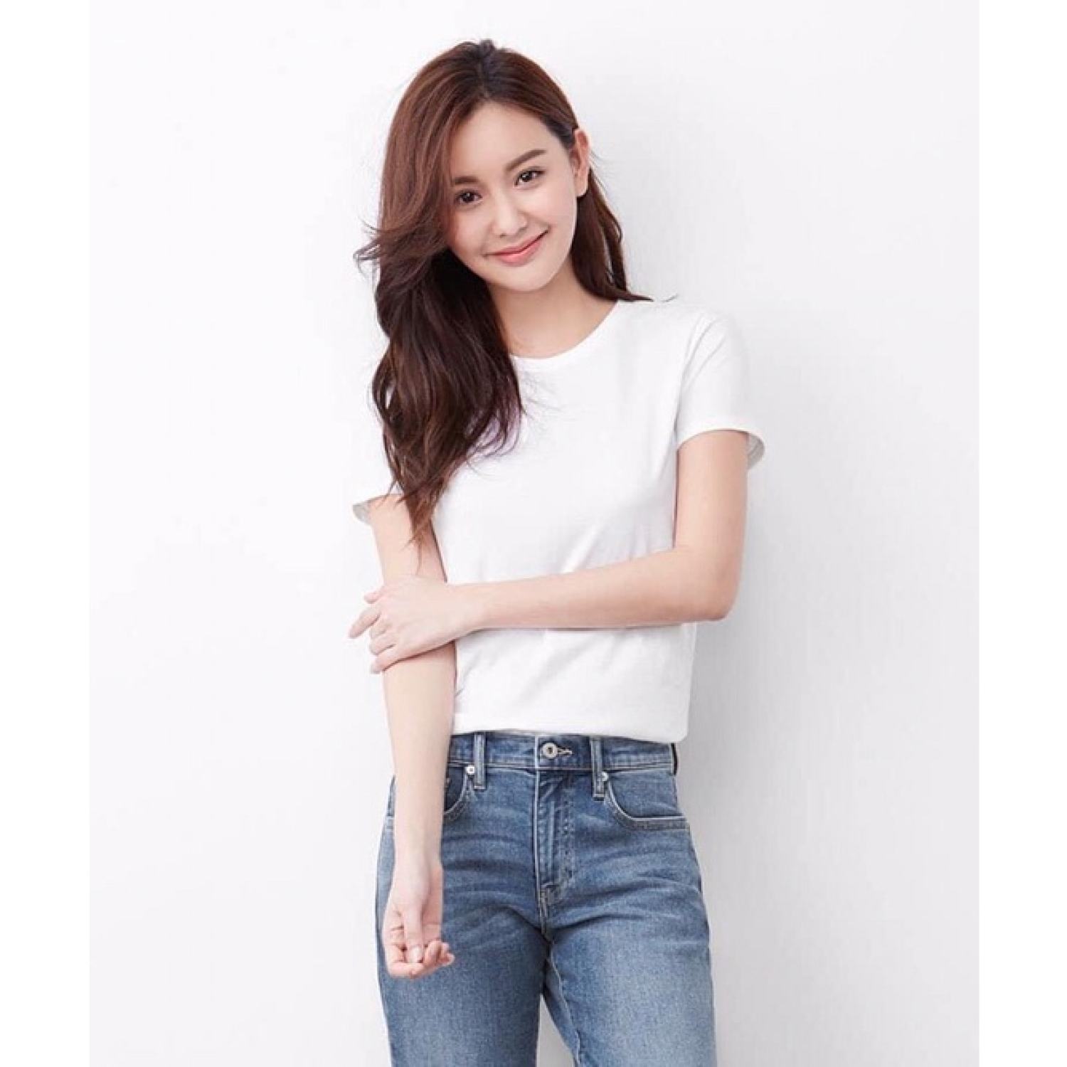 Áo phông áo thun nữ xuất dư chất cotton