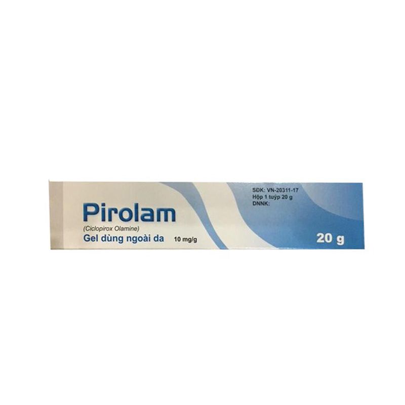 Pirolam 20g Gel bôi nấm da