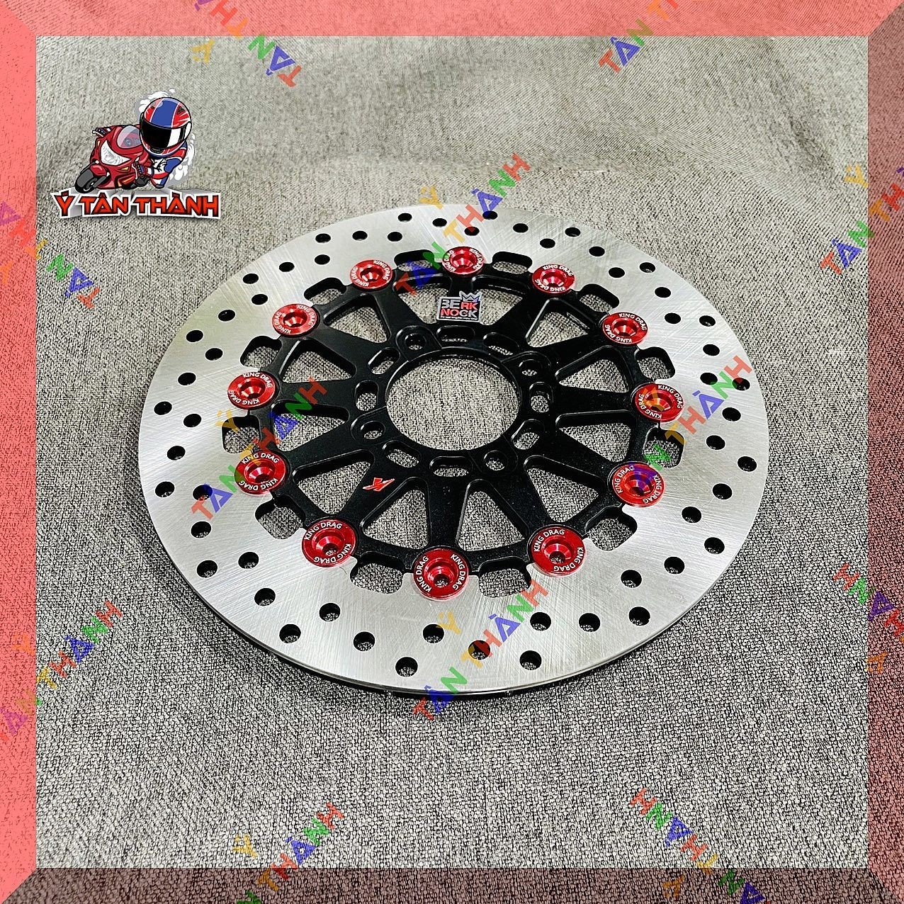 Đĩa thắng King Drag 267mm 12 long đền MS06