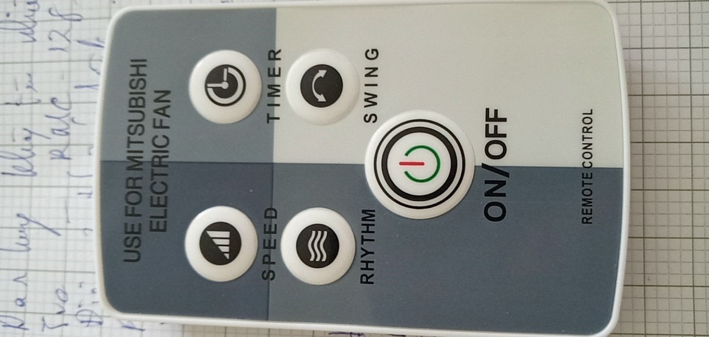 [HCM]REMOTE ĐIỀU KHIỂN QUẠT MITSUBISHI