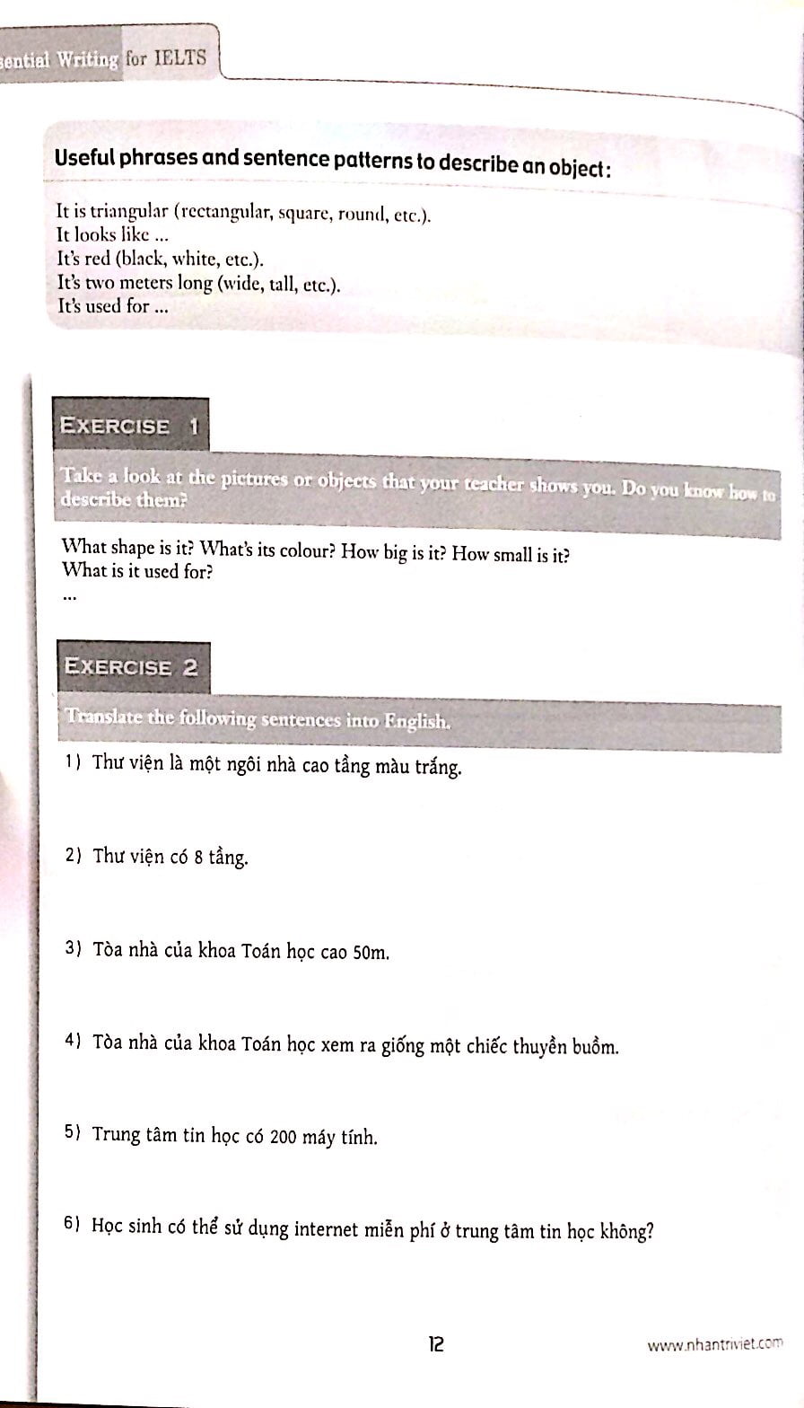 Fahasa - Essential Writing For IELTS
