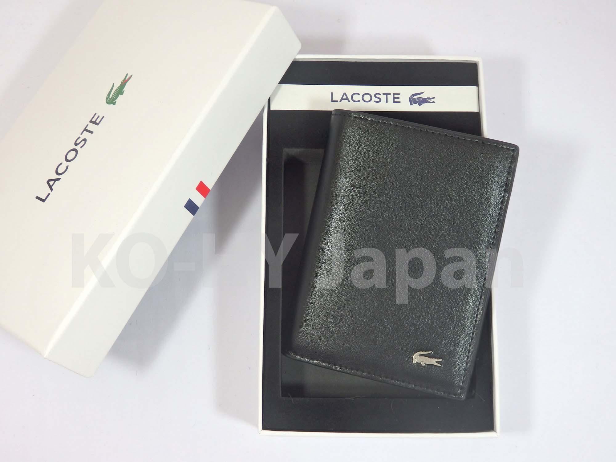 Ví thời trang nam LACOSTE wallet-dark brown