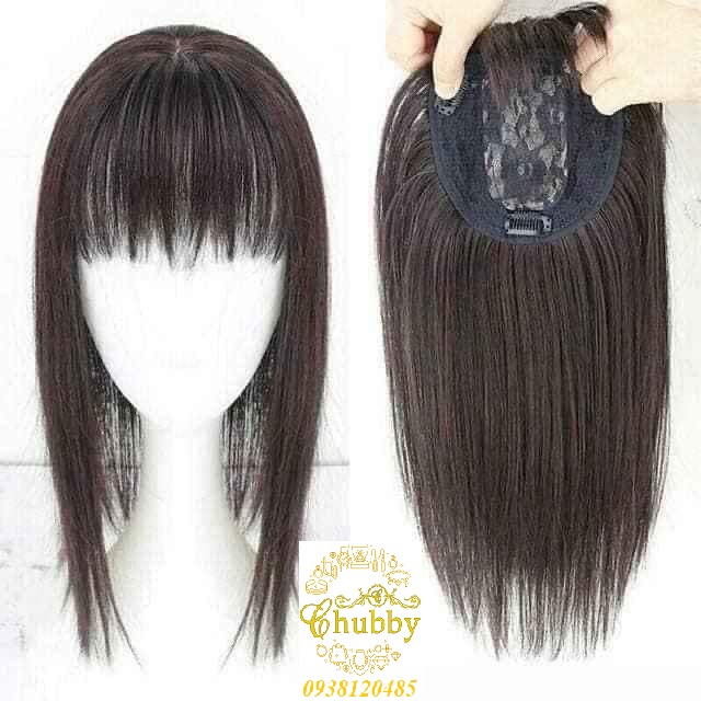 [HCM]Tóc giả che hói, phủ bạc