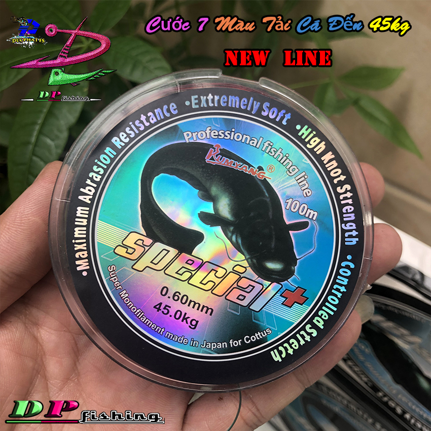 Dây cước câu cá 7 SPECIAL màu 100m tải cá đến 45kg