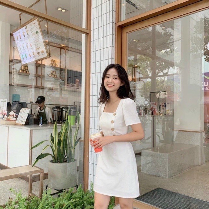 [HCM]Đầm Cổ U Bigsize 60=>90KG