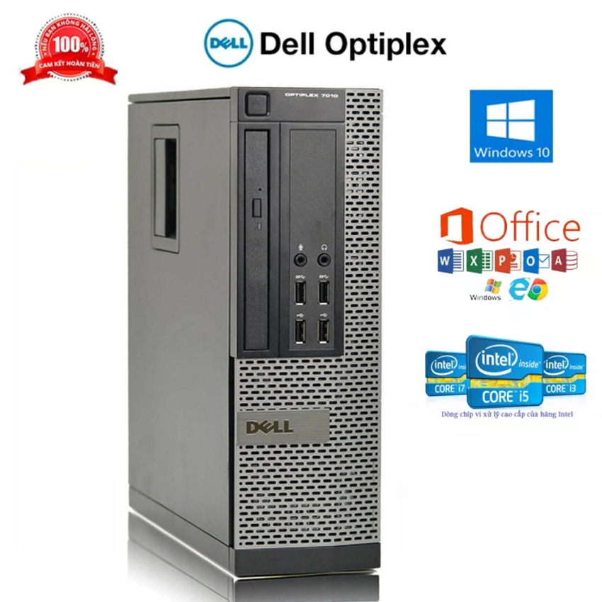 Case máy tính đồng bộ Dell Optiplex 7010 Core i7 2600s , i5 , i3 , G620  | Ram 8GB | SSD 120GB. Hàng Nhập Khẩu nguyên bản , kích thước nhỏ gọn, cấu hình mạnh mẽ phù hợp với văn phòng, học zoom , chơi game giải trí.