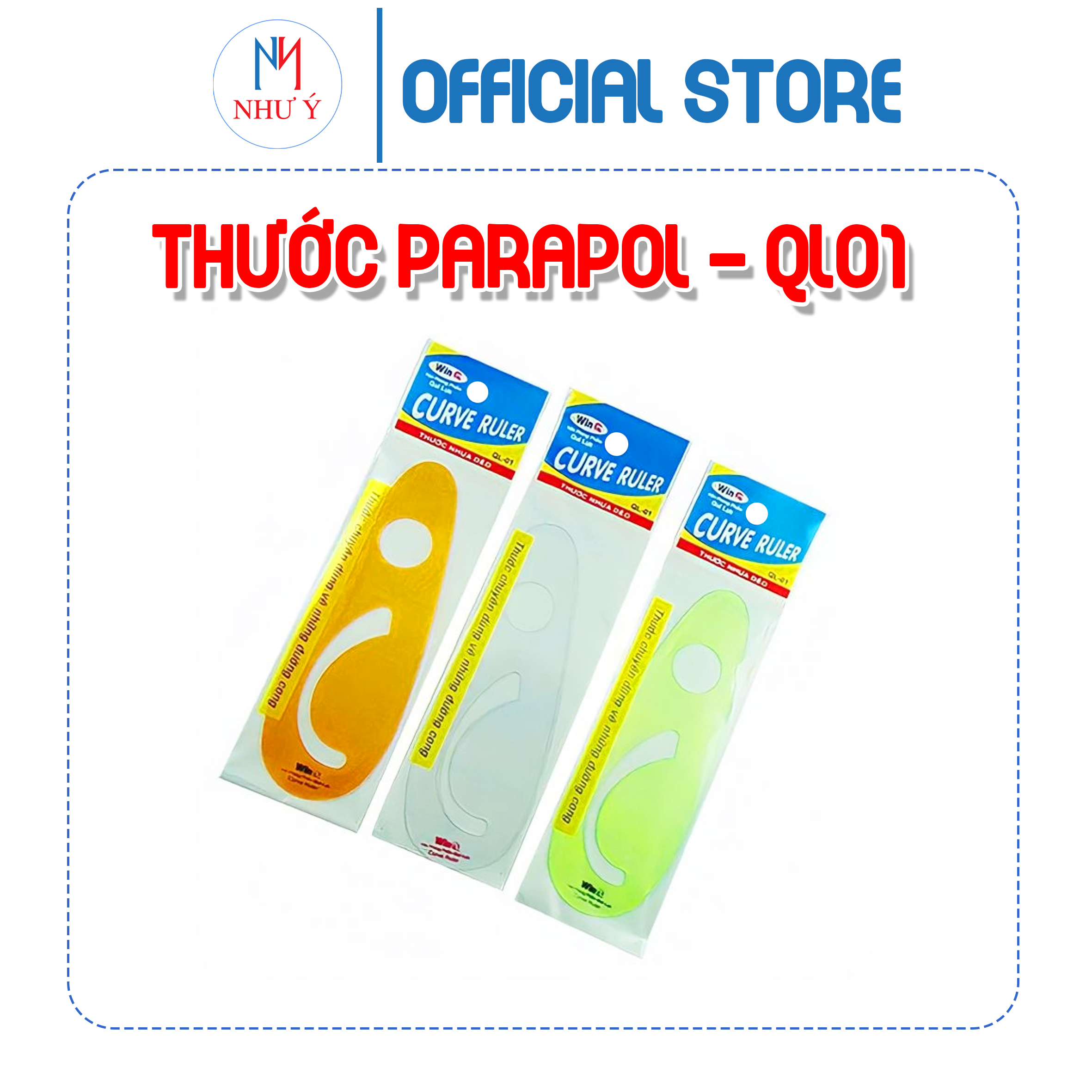 THƯỚC PARABOL WINQ QL-01 - VPP NHƯ Ý