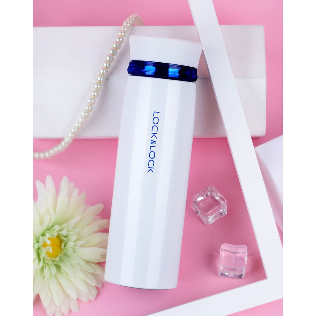 [HCM]Bình giữ nhiệt Lock&Lock Feather Light 450ml LHC4131WB