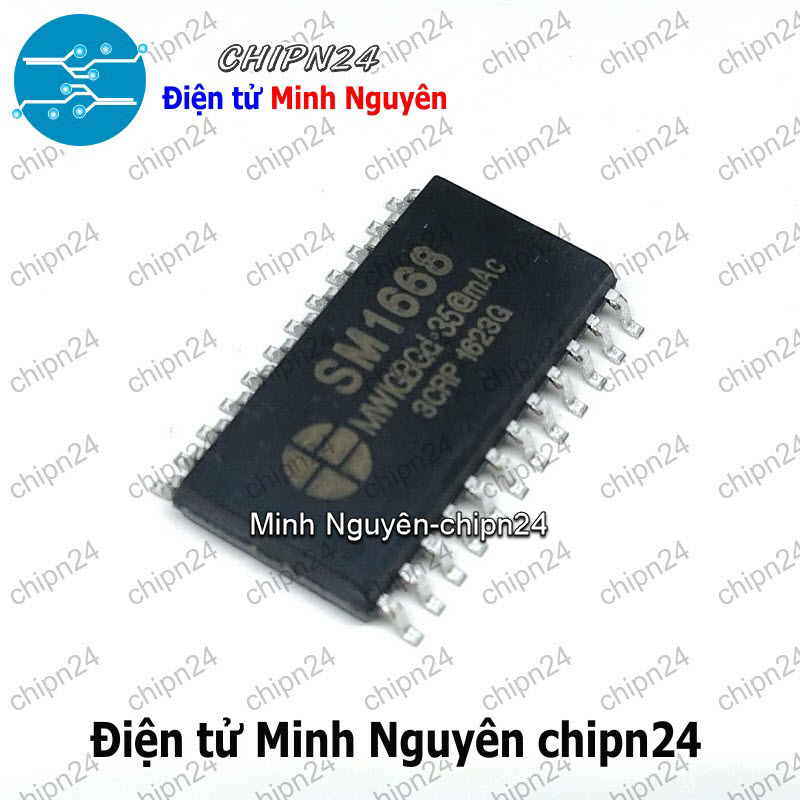 [2 con] (ST) IC Dán SM1668 SOP-24 Hàng Tốt (SMD) (SM 1668) - HH007450