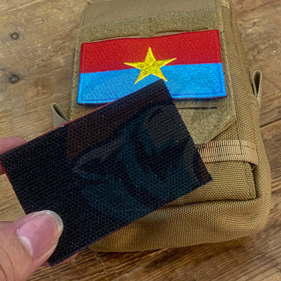 Cờ giải phóng miền Nam Việt Nam Patch