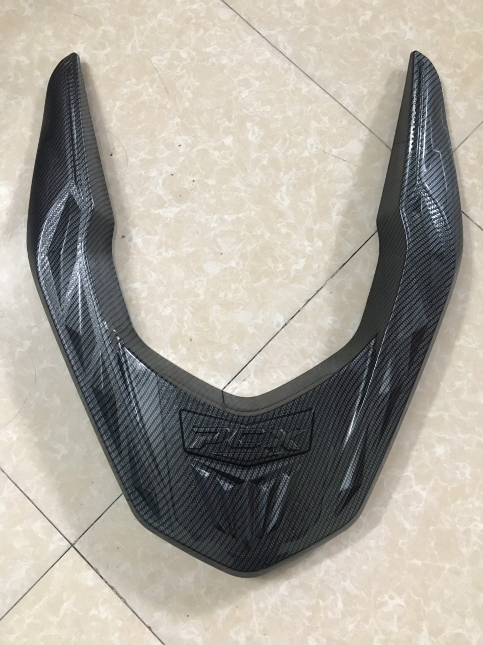 Combo bộ 10 ốp xe PCX 125-150 từ 2018-2021 bộ ốp nhựa vân carbon đen