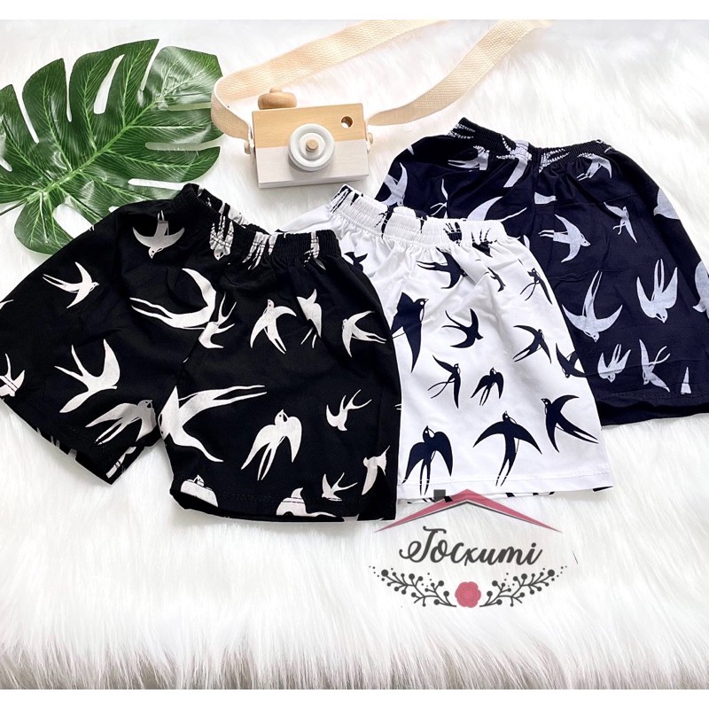 [HOT] QUẦN SHORT NGẮN CHIM ÉN CHO BÉ - Tocxumi House