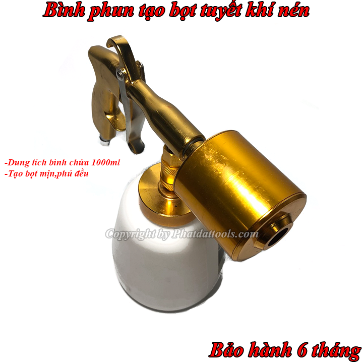 Bình phun tạo bọt tuyết khí nén 1000ml