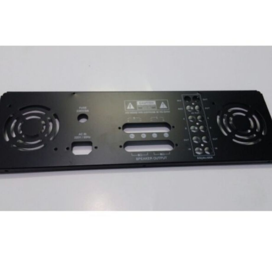 Mặt sau ampli 2 quạt