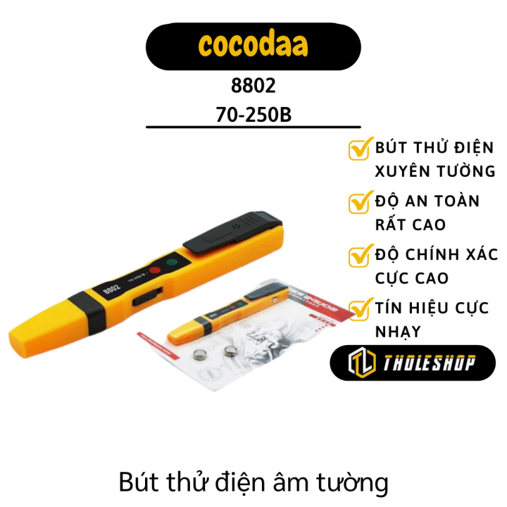 Bút thử điện - Bút thử điện âm tường kiểm tra sai hỏng điện an toàn cho gia đình - Bút thử điện thông minh