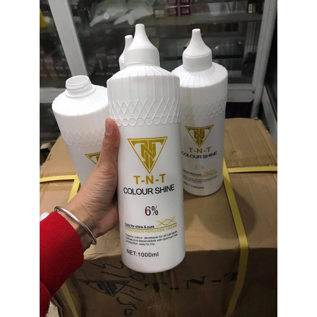 Dung dịch oxy trợ nhuộm tóc tnt 1000ml ❤❤❤❤❤❤