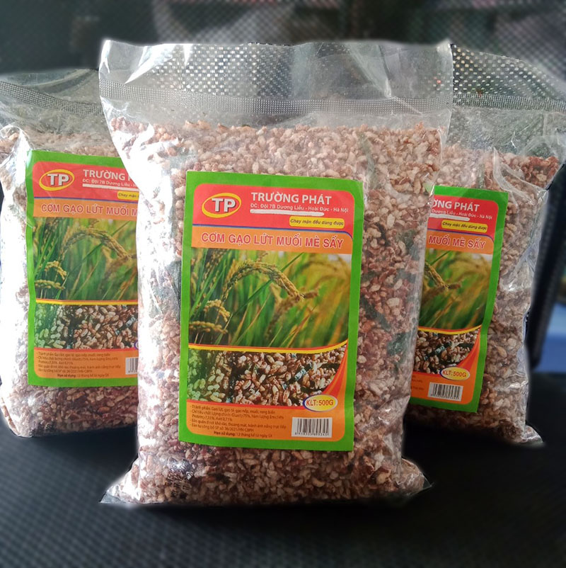 Cơm Gạo Lứt Rong Biển (sấy muối mè thơm ngon đậm đà).
