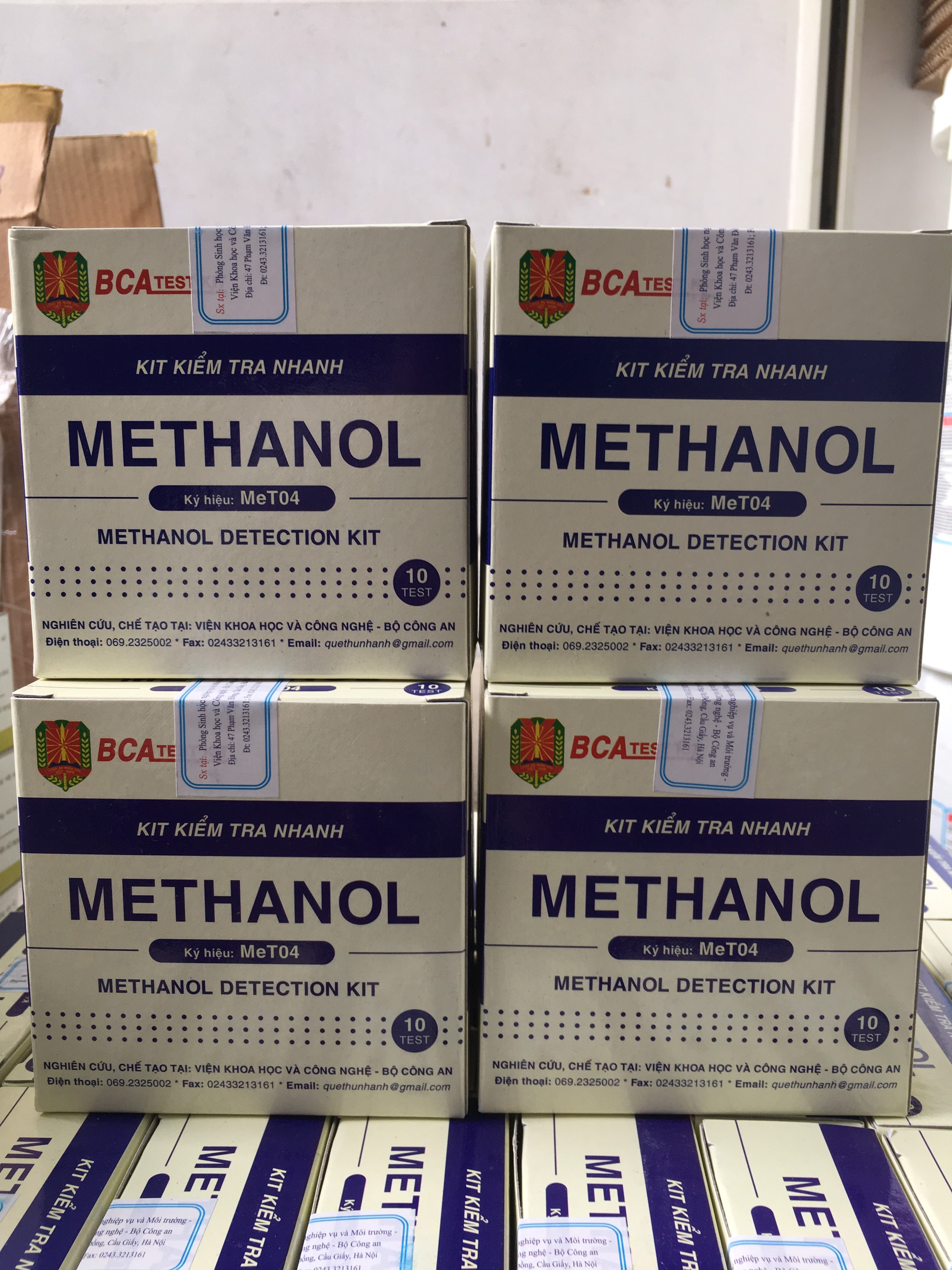 Kit Kiểm Tra Nhanh Methanol