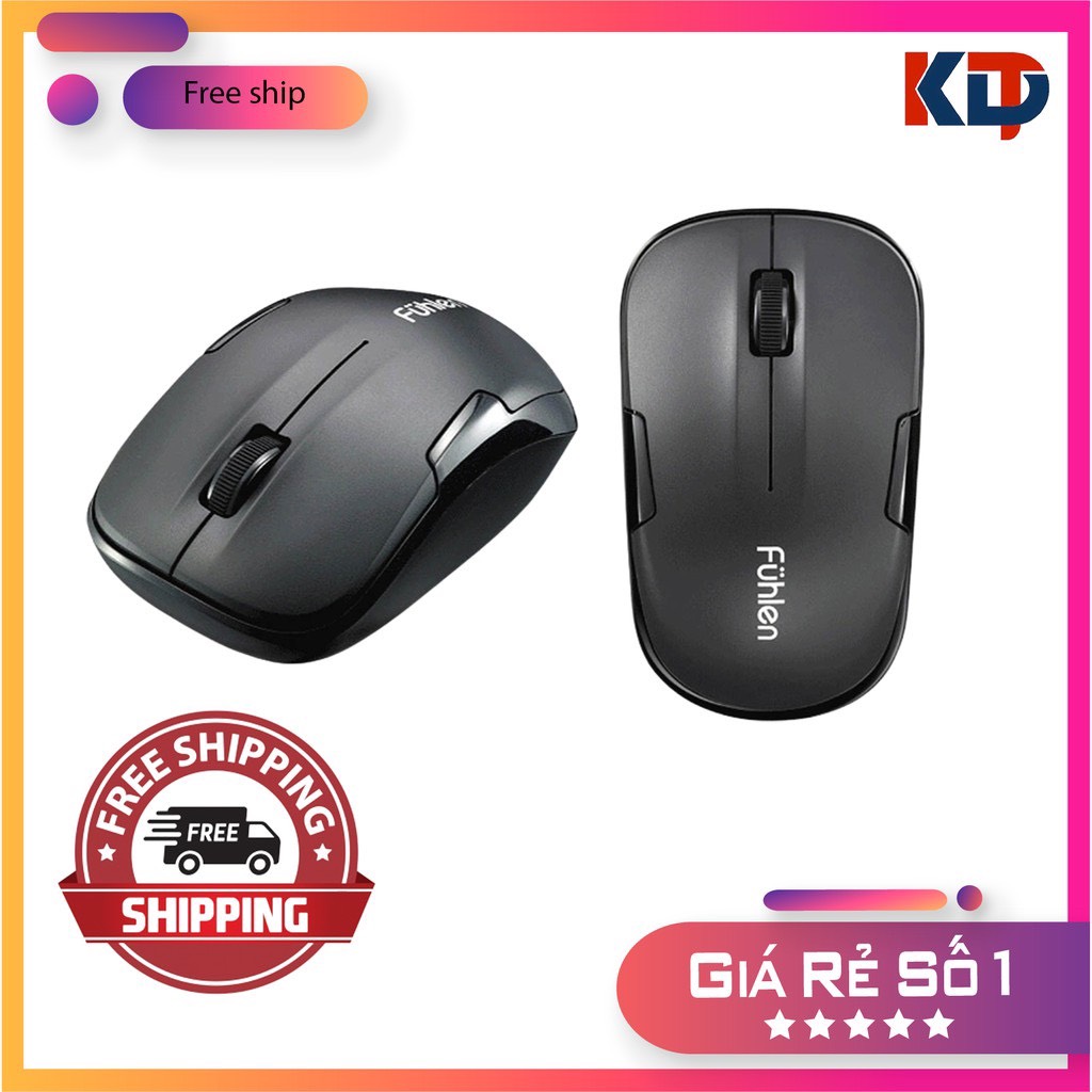Chuột không dây Fuhlen A06 nhập khẩu