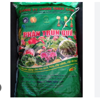PHÂN TRÙN QUẾ Thủy Cam bao 10kg