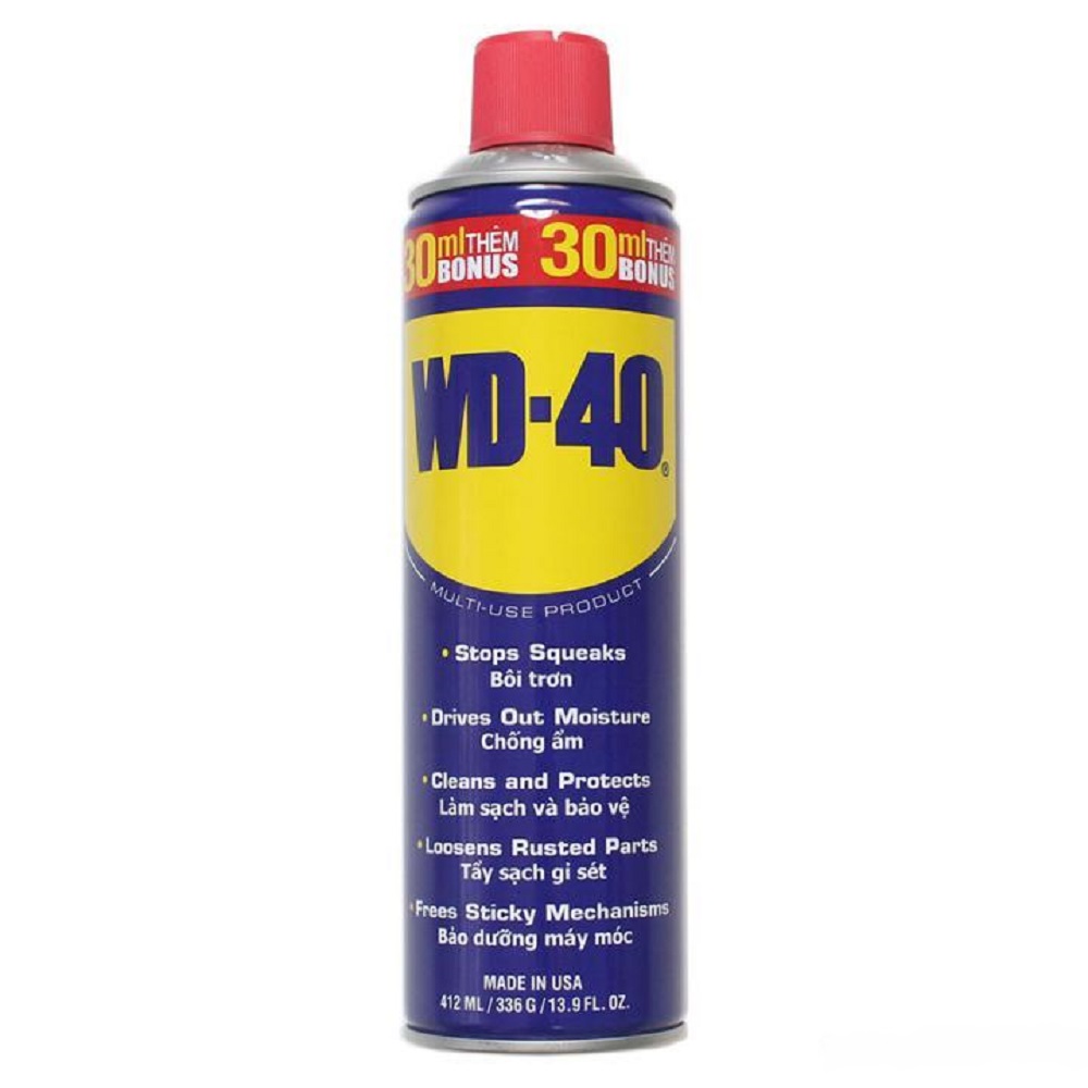 Dầu Bôi Trơn Chống Rỉ Sét WD40 Multi Use 412ml