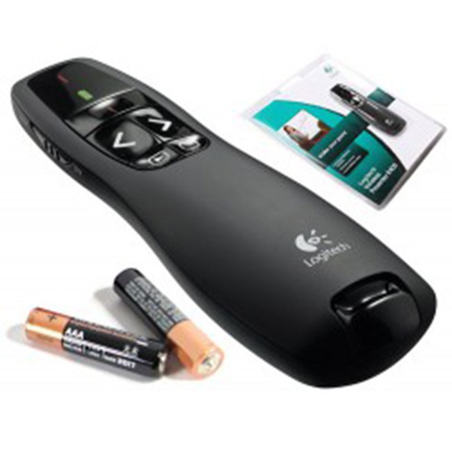 Bút trình chiếu logitech r400,bút laser-VDH STORE