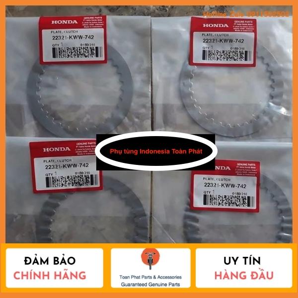 [HCM]Bộ 4 lá sắt nồi Sonic 150R Winner 150 Sản xuất tại Honda Indonesia hàng nguyên bao bì từ nhà máy chất lượng cao