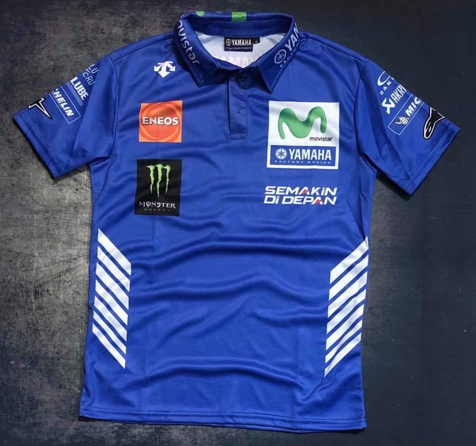 Áo Thun Yamaha Movistar Cao Cấp