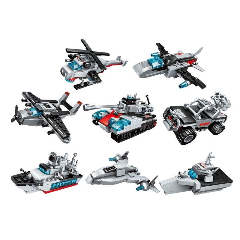 Bộ lắp ráp Enlighten 6 in 1 mô hình robot 3102.