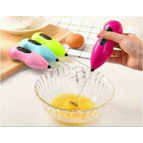 Máy Đánh Trứng Tạo Bọt Cafe Cầm Tay Chạy Pin Tiểu Aa Mini