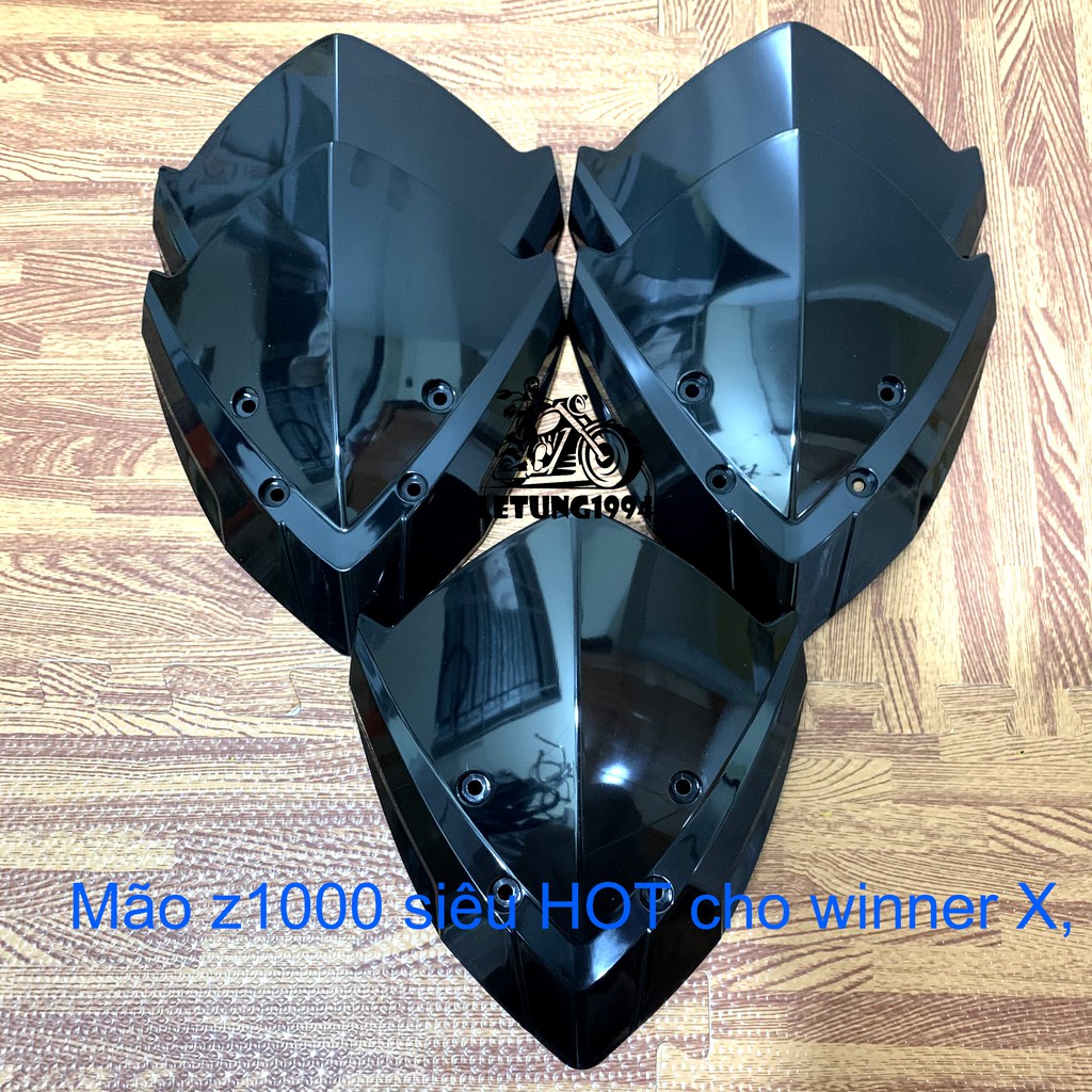 Mão winner x z1000 kiểu motor kèm 4 ốc titan