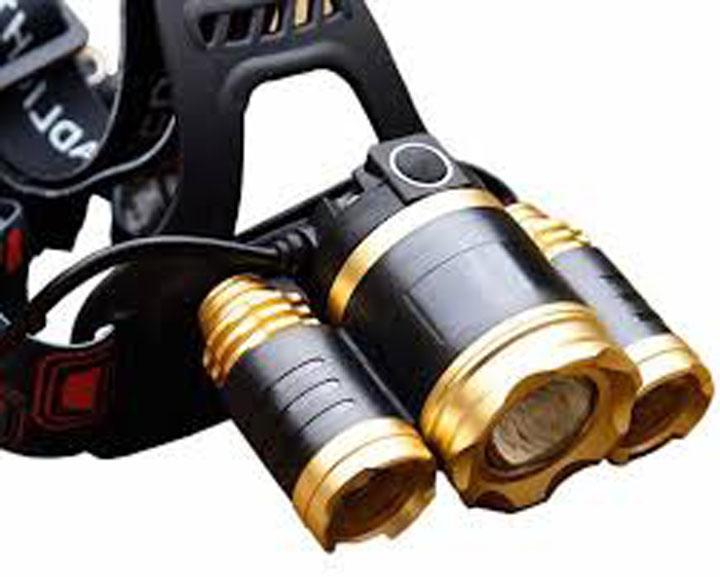 Đèn đội đầu chống thấm nước T6 (4 chế độ sáng)