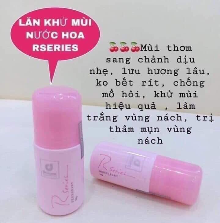 [HCM]Lăn nách Khử Mùi Hương Nước Hoa Designer Hoa hồng - Khử mùi lưu hương