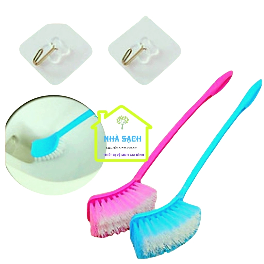 Cây Trà Bồn Cầu Kiểu Dáng Cong +Tròn Cán Dài Siêu Bên