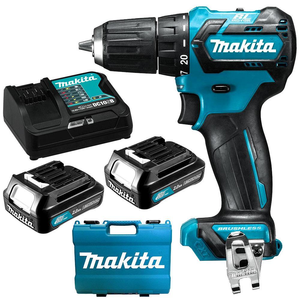 Máy khoan bắt vít dùng pin  MAKITA DF332DSAE - sạc nhanh, 2 pin 2.0Ah