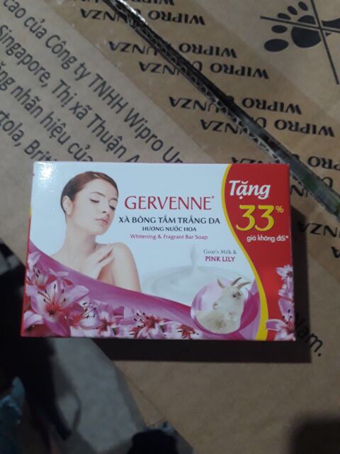 [HCM]( Tặng 33%) Cục Xà Bông Gervenne 90g