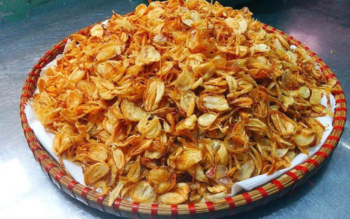 Hành tím phi thơm ngon giòn có bột.