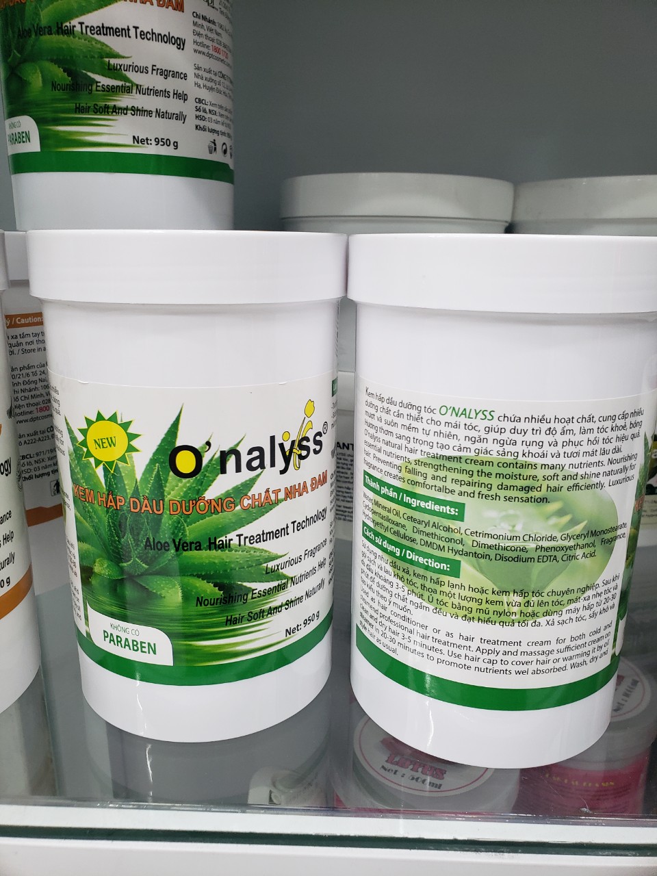 Hấp dầu onalyss hương nha đam 1000ml