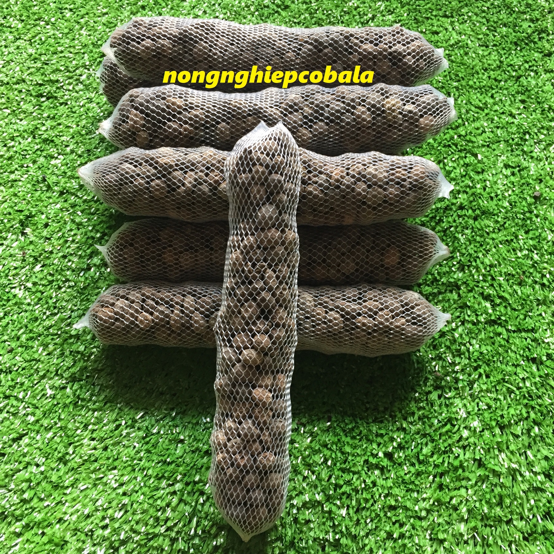 [HCM]Combo 10 Phân Dê Túi Lưới 15cm Đặt Gốc Lan Hoa Kiểng