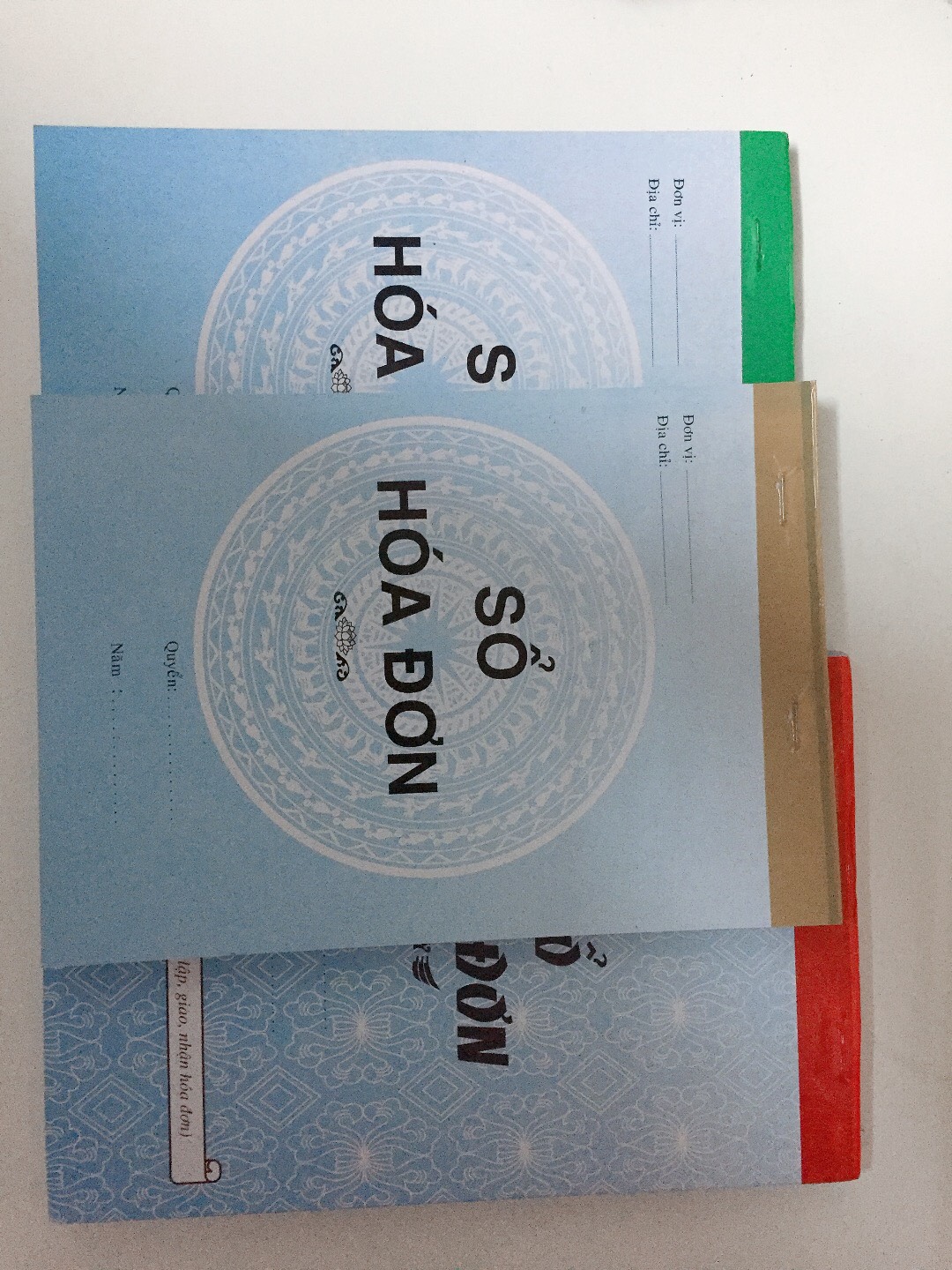 Sổ hóa đơn 1-3 liên