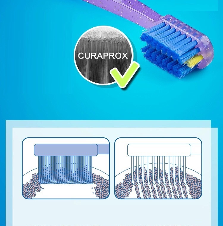 Bàn chải Curaprox {NK Thụy Sỹ} cho răng Niềng CS 5460 ORTHO