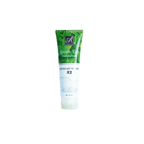 Sữa rữa mặt trà xanh x2 A Cosmetics ngừa mụn hiệu quả