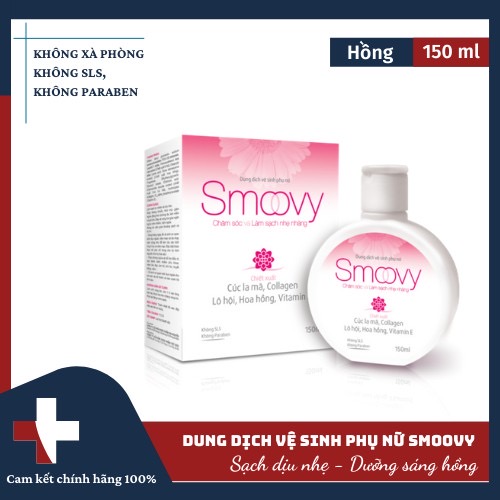 [HCM]DUNG DỊCH VỆ SINH PHỤ NỮ SMOOVY - SMOOVY COOL 150ML