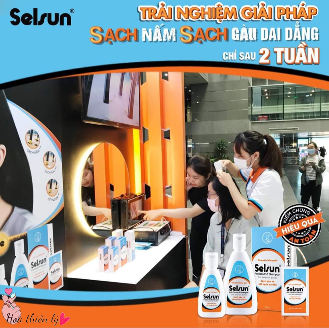 Dầu gội chống gàu Selsun 50ml/100ml