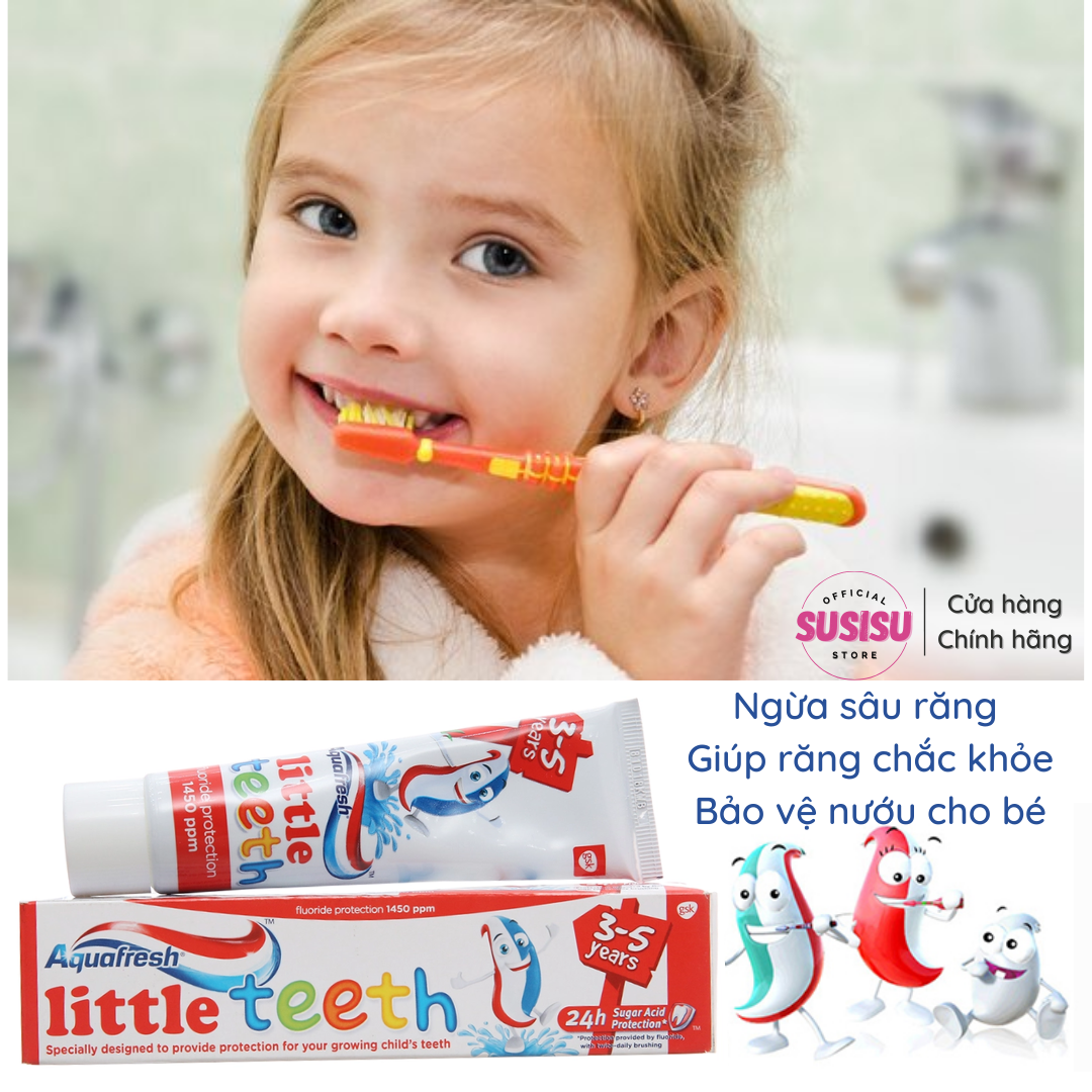 Aquafresh Little teeth 50ml Toothpaste (3 years old +) no spicy