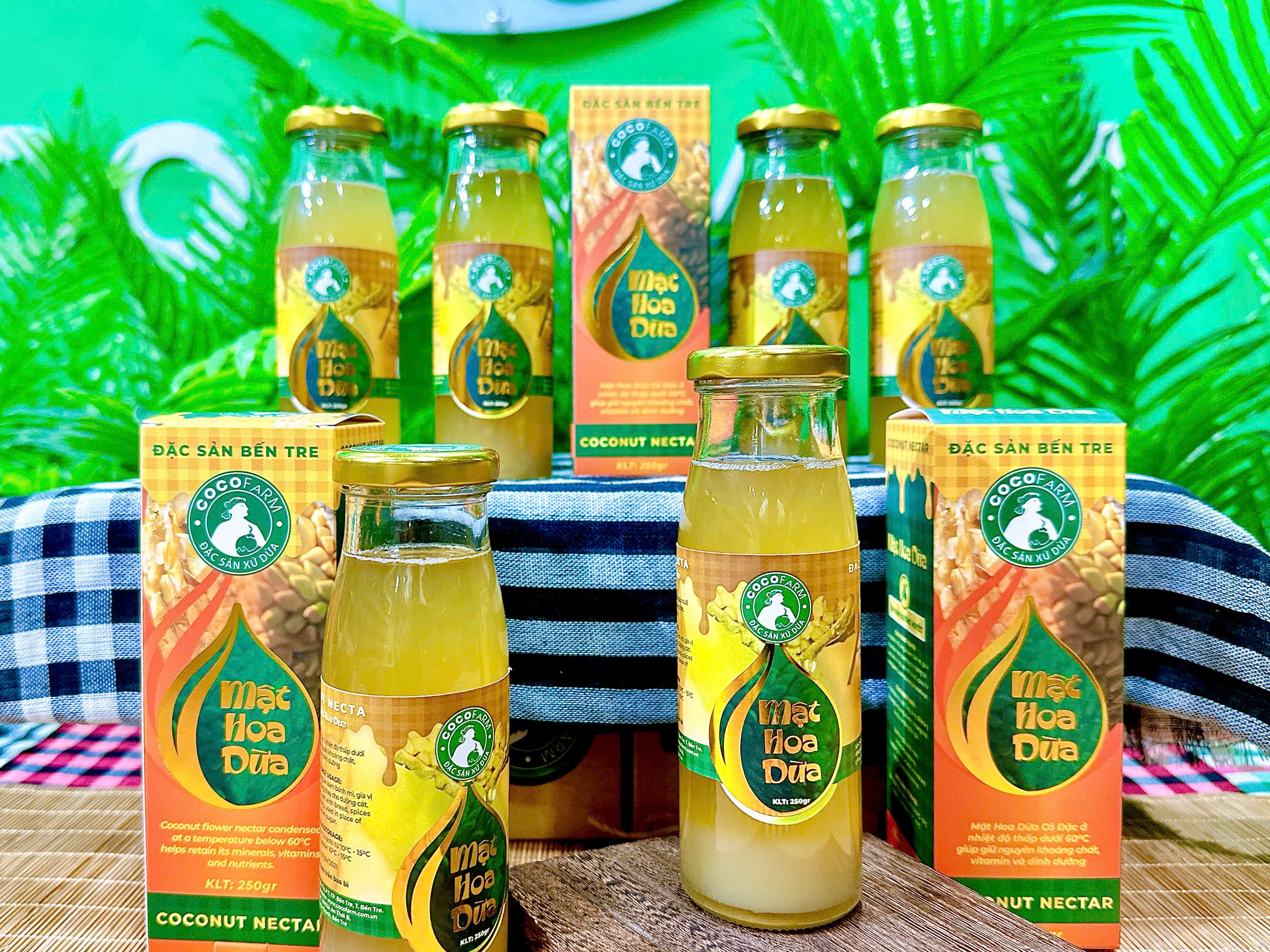 MẬT HOA DỪA CÔ ĐẶC COCOFARM 250gr